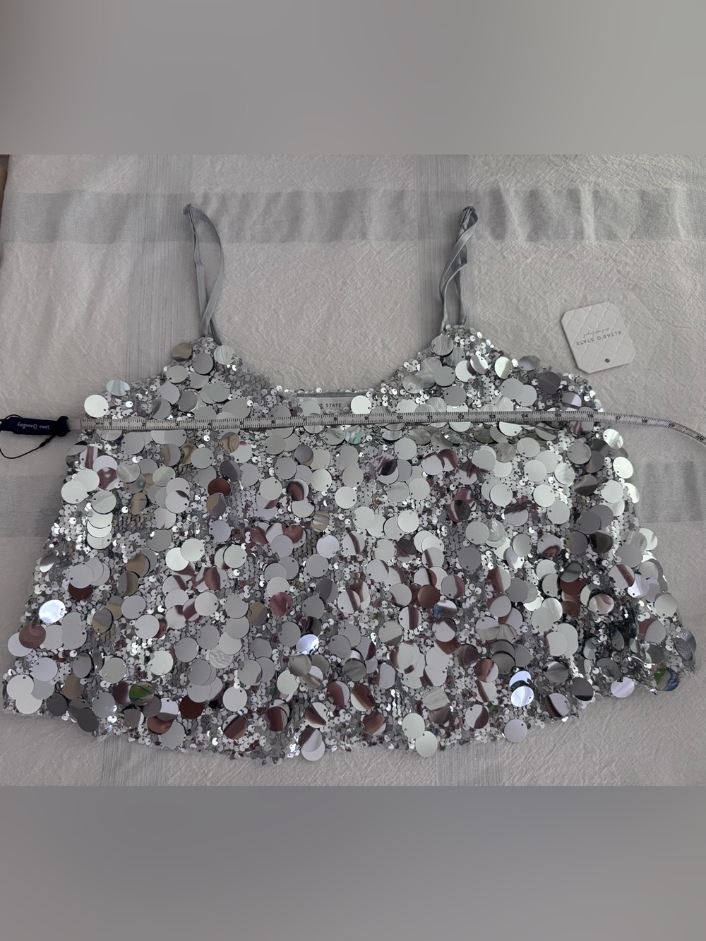NWT Altar’d State All That Glitters Sequin Top and Skirt Set Medium - Picture 9 of 11